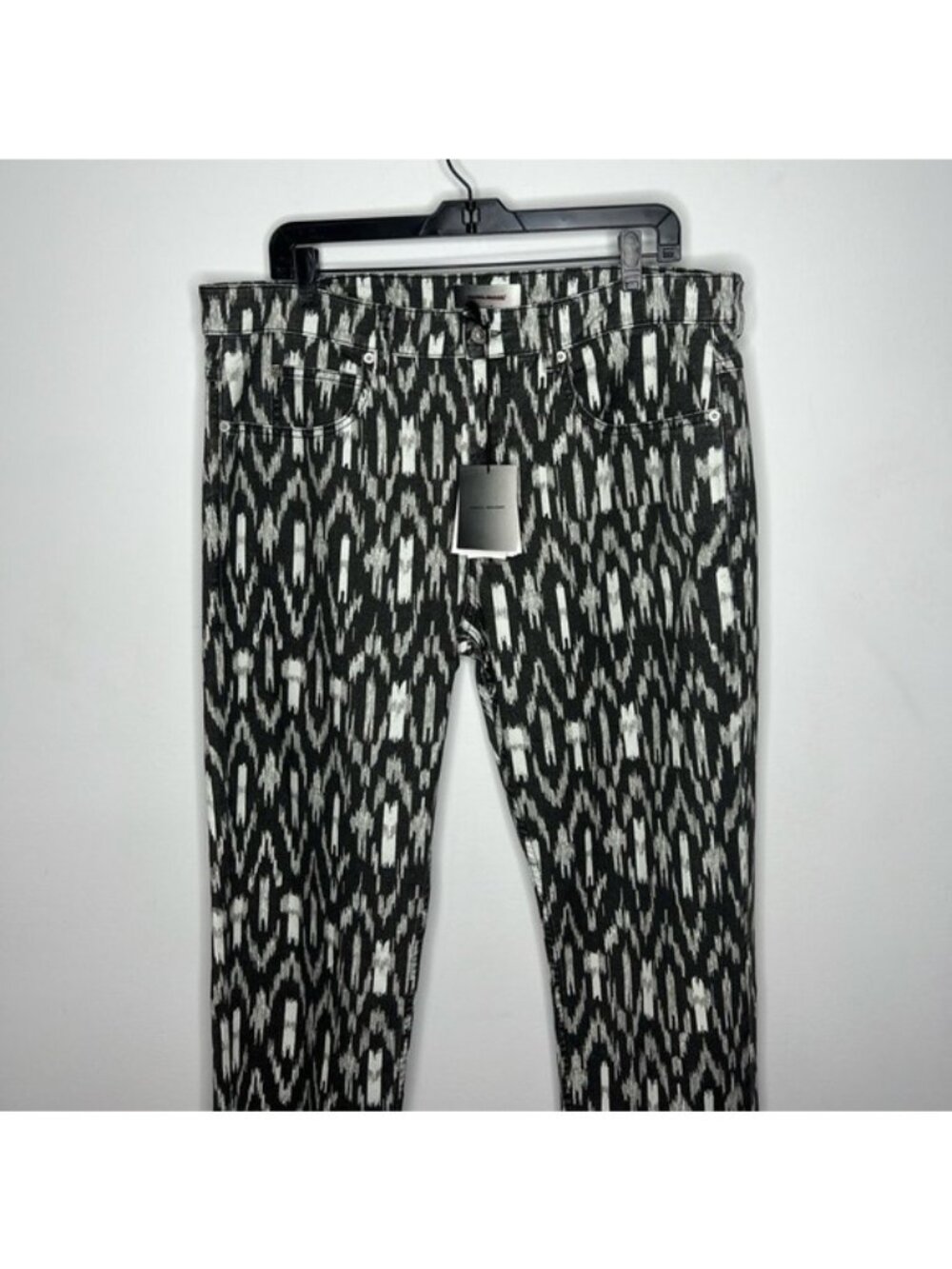Isabel Marant Jasperi Straight-Leg Jeans Faded Black Men’s Size 35